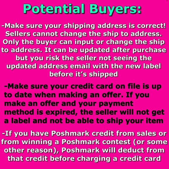 Shipping information and introduction to my closet - Picture 4 of 5